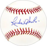 Ruben Amaro Sr. Autographed Official MLB Expos Logo Baseball Philadelphia Phillies Beckett BAS QR #BM25218