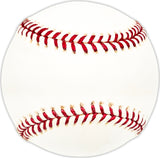 Bob Bowman Autographed Official MLB Baseball Philadelphia Phillies Beckett BAS QR #BM25221