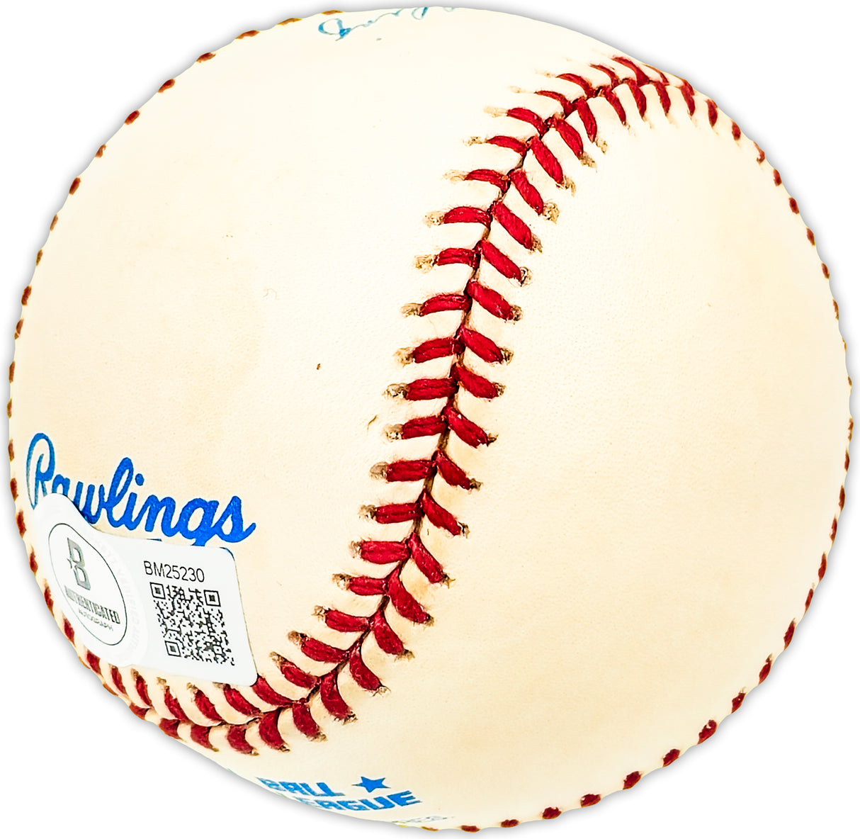 Frank Bolling Autographed Official AL Baseball Detroit Tigers, Atlanta Braves Beckett BAS QR #BM25230