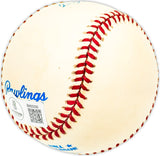 Frank Bolling Autographed Official AL Baseball Detroit Tigers, Atlanta Braves Beckett BAS QR #BM25230