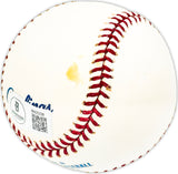 Ray Hamrick Autographed Official MLB Baseball Philadelphia Phillies Beckett BAS QR #BM25238