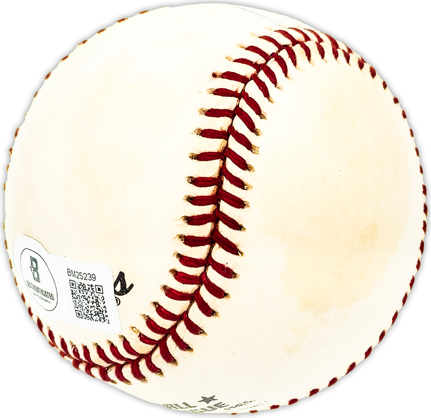 Owen Friend Autographed Official NL Baseball Chicago Cubs, Detroit Tigers Beckett BAS QR #BM25239