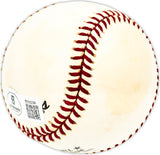 Owen Friend Autographed Official NL Baseball Chicago Cubs, Detroit Tigers Beckett BAS QR #BM25239