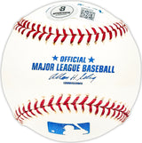 Denny Lemaster Autographed Official MLB Baseball Atlanta Braves, Houston Astros Beckett BAS QR #BM25252