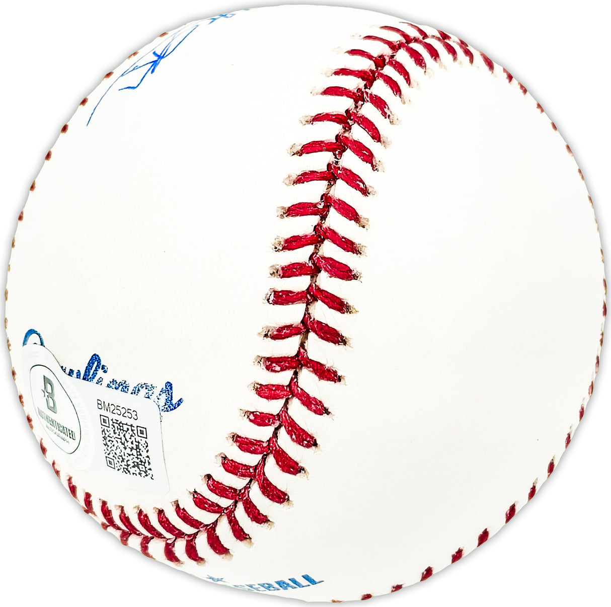 Johnny Jeter Autographed Official MLB Baseball San Diego Padres, Pittsburgh Pirates Beckett BAS QR #BM25253