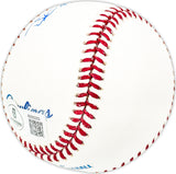 Johnny Jeter Autographed Official MLB Baseball San Diego Padres, Pittsburgh Pirates Beckett BAS QR #BM25253