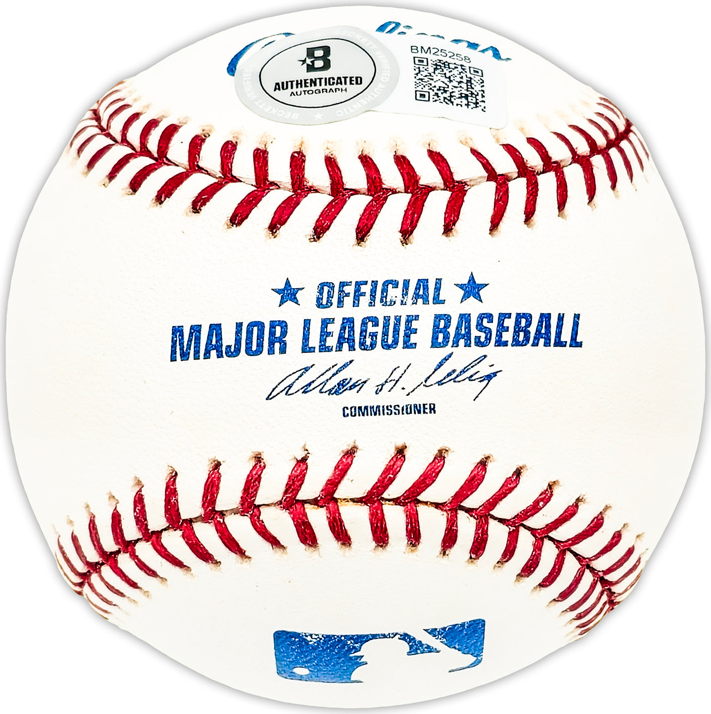 Art Kenney Autographed Official MLB Baseball Boston Bees Beckett BAS QR #BM25258