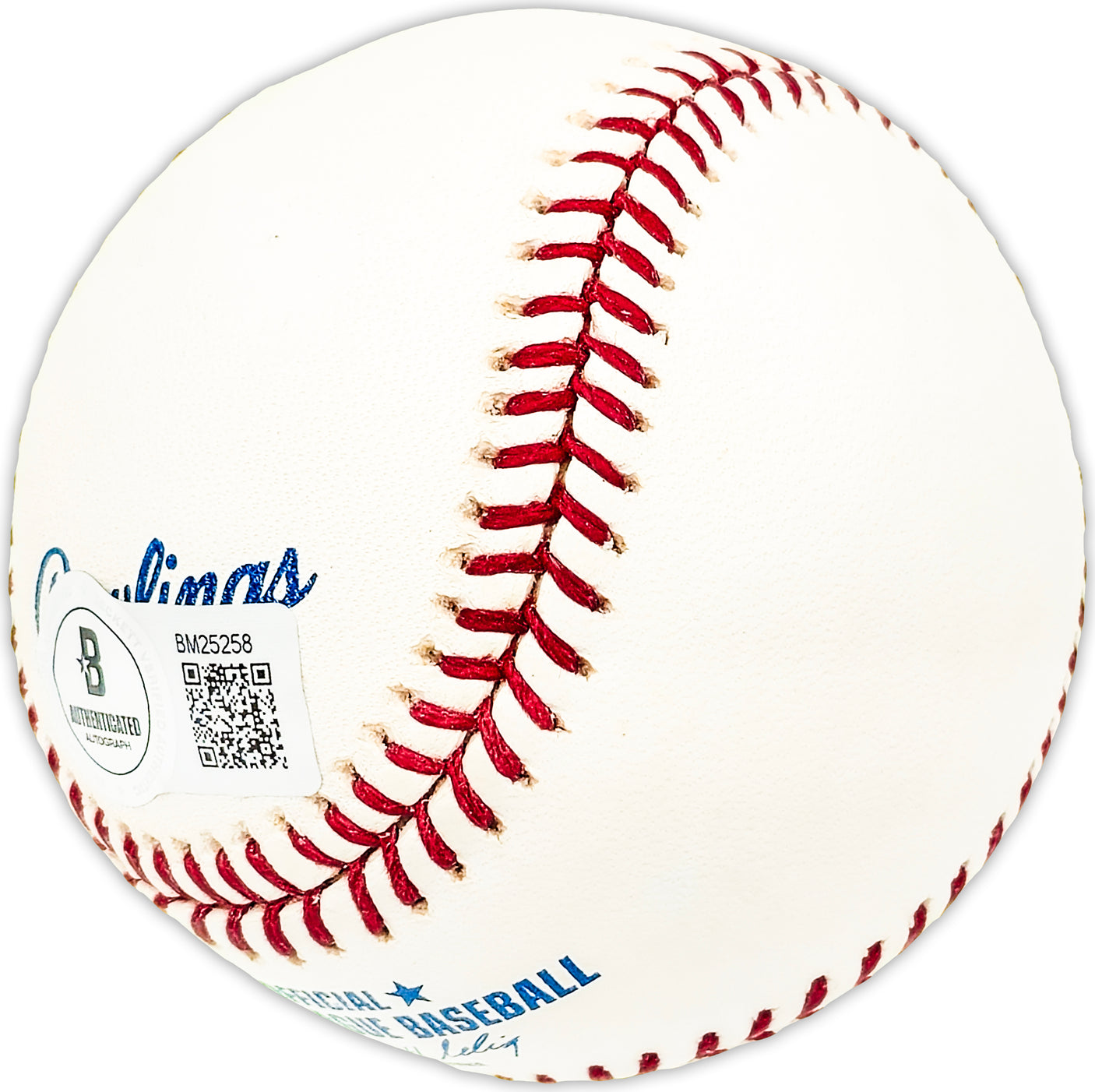 Art Kenney Autographed Official MLB Baseball Boston Bees Beckett BAS QR #BM25258