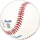 Art Kenney Autographed Official MLB Baseball Boston Bees Beckett BAS QR #BM25258