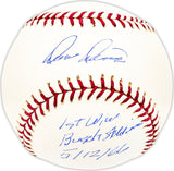 Don Dennis Autographed Official MLB Baseball St. Louis Cardinals "1st Win Busch Stadium 5/12/66" Beckett BAS QR #BM25259