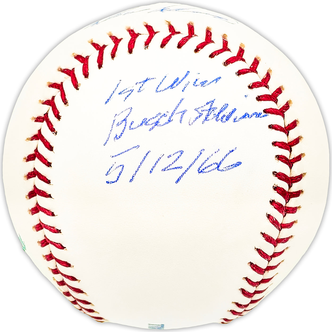 Don Dennis Autographed Official MLB Baseball St. Louis Cardinals "1st Win Busch Stadium 5/12/66" Beckett BAS QR #BM25259