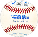 Marv Rotblatt Autographed Official AL Baseball Chicago White Sox Beckett BAS QR #BM25260