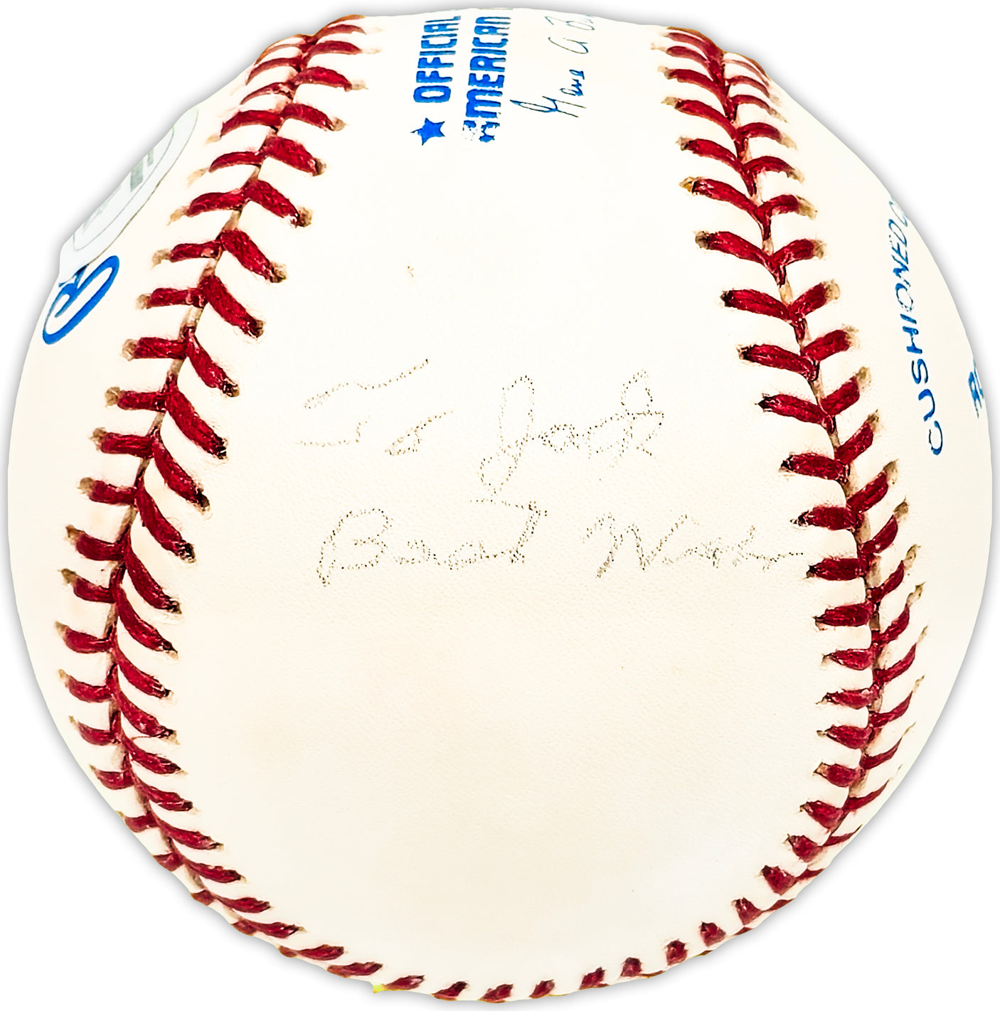 Marv Rotblatt Autographed Official AL Baseball Chicago White Sox Beckett BAS QR #BM25260