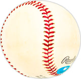 Tug McGraw Autographed Official NL Baseball Philadelphia Phillies, New York Mets Beckett BAS QR #BM25474