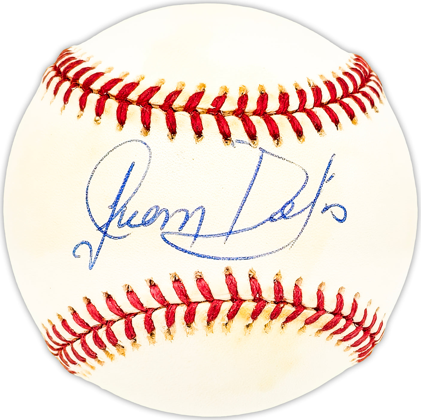Juan Delis Autographed Official AL Baseball Senators, Cuba Beckett BAS QR #BM25481
