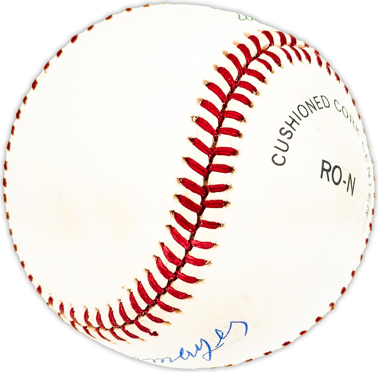 Don Hasenmayer Autographed Official NL Baseball Philadelphia Phillies Beckett BAS QR #BM25489