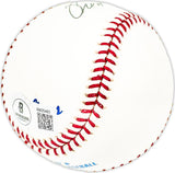Fred Caligiuri Autographed Official MLB Baseball Philadelphia A's Beckett BAS QR #BM25493