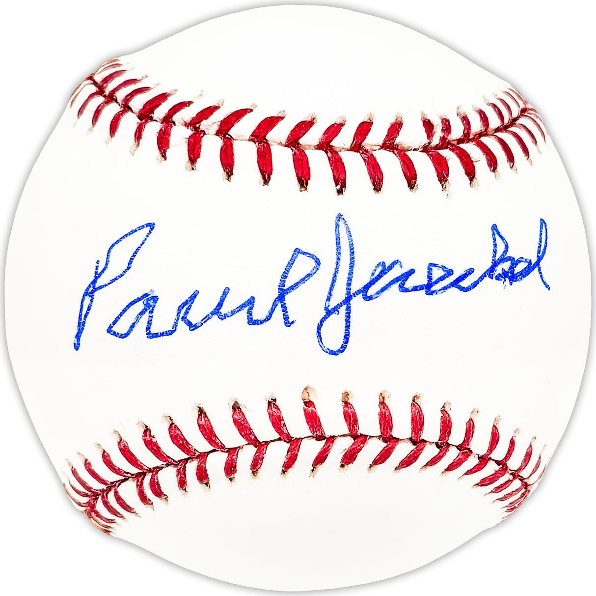 Paul Jake Jaeckel Autographed Official MLB Baseball Chicago Cubs Beckett BAS QR #BM25494
