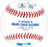 Paul Jake Jaeckel Autographed Official MLB Baseball Chicago Cubs Beckett BAS QR #BM25494