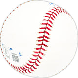 Bob Talbot Autographed Official MLB Baseball Chicago Cubs "1953-54 Cubs" Beckett BAS QR #BM25501