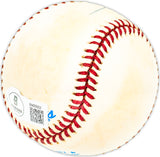 Rick Burleson Autographed Official AL Baseball Boston Red Sox Beckett BAS QR #BM25502