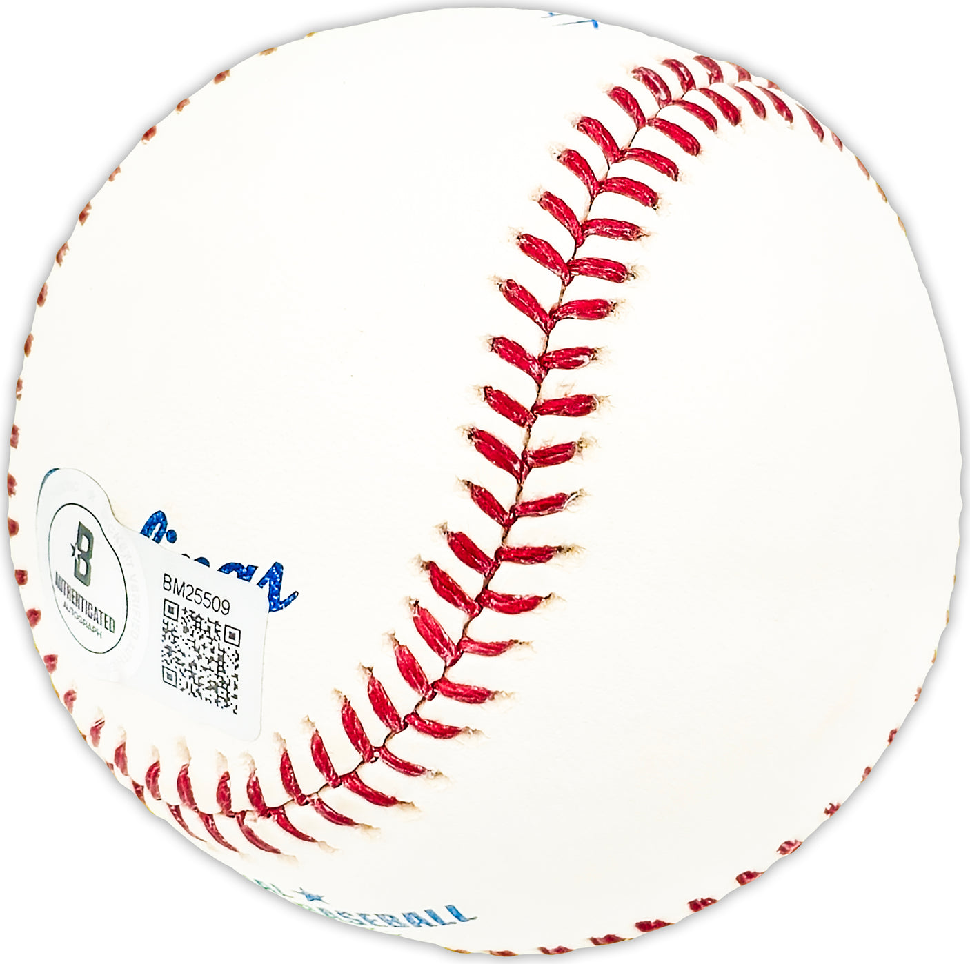 Willard Hunter Autographed Official MLB Baseball Los Angeles Dodgers, New York Mets Beckett BAS QR #BM25509