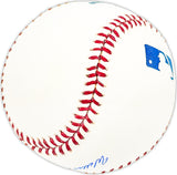 Willard Hunter Autographed Official MLB Baseball Los Angeles Dodgers, New York Mets Beckett BAS QR #BM25509