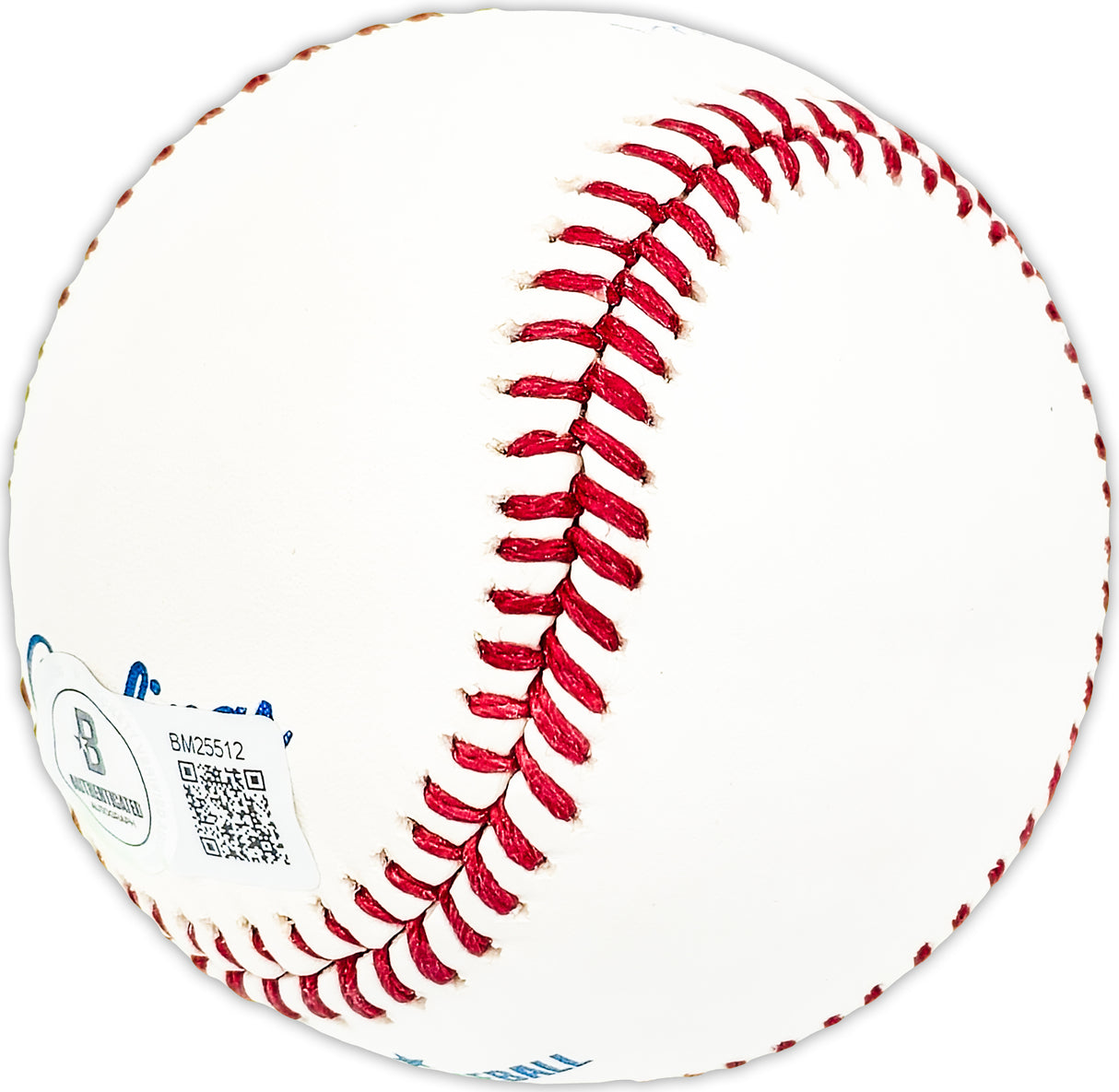 Fred Lasher Autographed Official MLB Baseball Detroit Tigers, Cleveland Indians Beckett BAS QR #BM25512