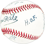 Don Grate Autographed Official MLB Baseball Philadelphia Phillies 445'1" 8/27/56 HOF Beckett BAS QR #BM25513