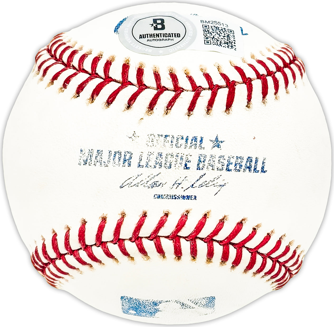 Don Grate Autographed Official MLB Baseball Philadelphia Phillies 445'1" 8/27/56 HOF Beckett BAS QR #BM25513