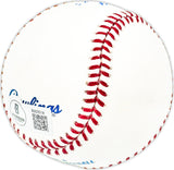Jim Stump Autographed Official MLB Baseball Detroit Tigers "1957, 59 Tigers" Beckett BAS QR #BM25518