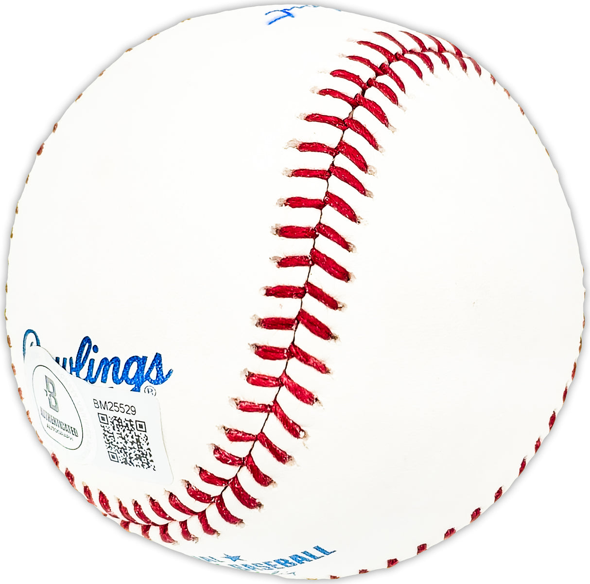Ozzie Van Brabant Autographed Official MLB Baseball Philadelphia A's Beckett BAS QR #BM25529