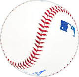 Frank Ernaga Autographed Official MLB Baseball Chicago Cubs Beckett BAS QR #BM25532