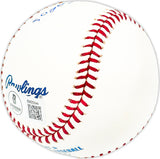 Ed Bauta Autographed Official MLB Baseball St. Louis Cardinals "1960-63 Cards" Beckett BAS QR #BM25544