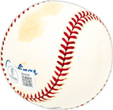 Elrod Ellie Hendricks Autographed Official MLB Baseball New York Yankees "1977 World Champs" Beckett BAS QR #BM25545