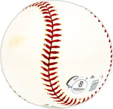 Vern Benson Autographed Official NL Baseball St. Louis Cardinals, New York Yankees Beckett BAS QR #BM25548