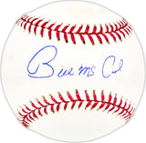 Bill McCool Autographed Official MLB Baseball St. Louis Cardinals, San Diego Padres Beckett BAS QR #BM25551