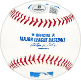 Gene Verble Autographed Official MLB Baseball Washington Senators Beckett BAS QR #BM25553