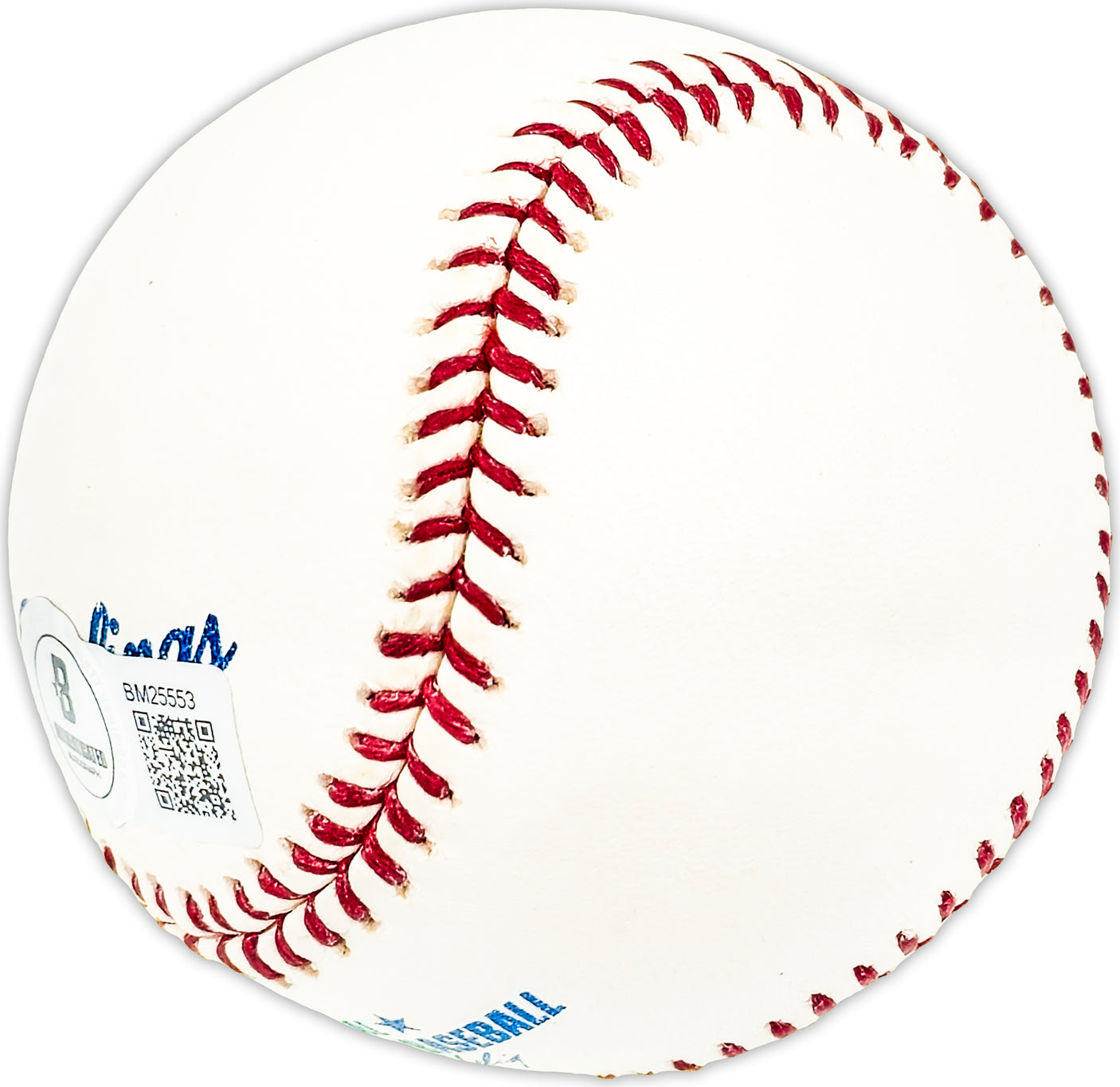 Gene Verble Autographed Official MLB Baseball Washington Senators Beckett BAS QR #BM25553