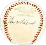 George O'Donnell Autographed Official Baseball Pittsburgh Pirates Beckett BAS QR #BM25559