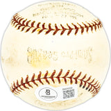 George O'Donnell Autographed Official Baseball Pittsburgh Pirates Beckett BAS QR #BM25559