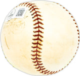 George O'Donnell Autographed Official Baseball Pittsburgh Pirates Beckett BAS QR #BM25559