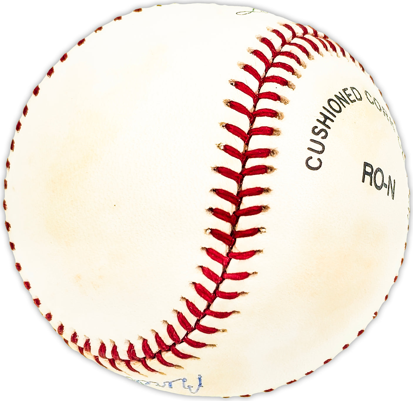 Birdie Tebbetts Autographed Official NL Baseball Boston Red Sox, Detroit Tigers Beckett BAS QR #BM25560