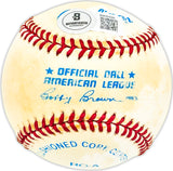 Rennie Stennett Autographed Official AL Baseball Pittsburgh Pirates Beckett BAS QR #BM25566