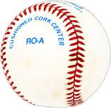 Cliff Mapes Autographed Official AL Baseball New York Yankees Beckett BAS QR #BM25567