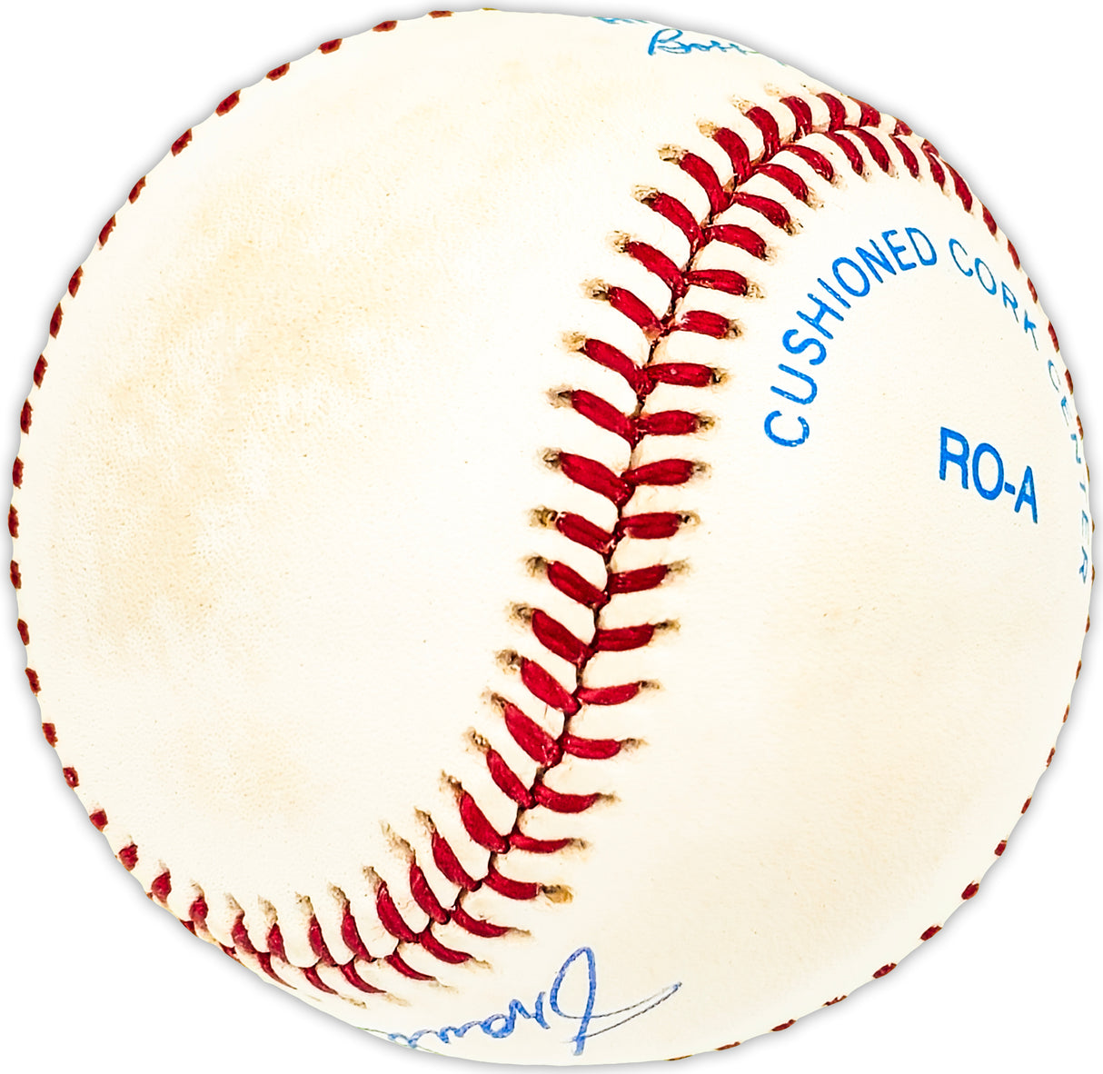 Frank Campos Autographed Official AL Baseball Washington Senators Beckett BAS QR #BM25573