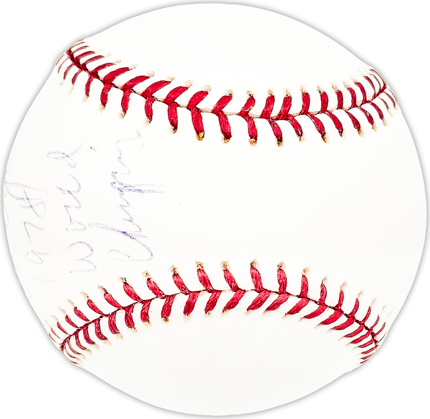 Ed Figueroa Autographed Official 1978 World Series Logo MLB Baseball New York Yankees "1978 World Champs" Beckett BAS QR #BM25617