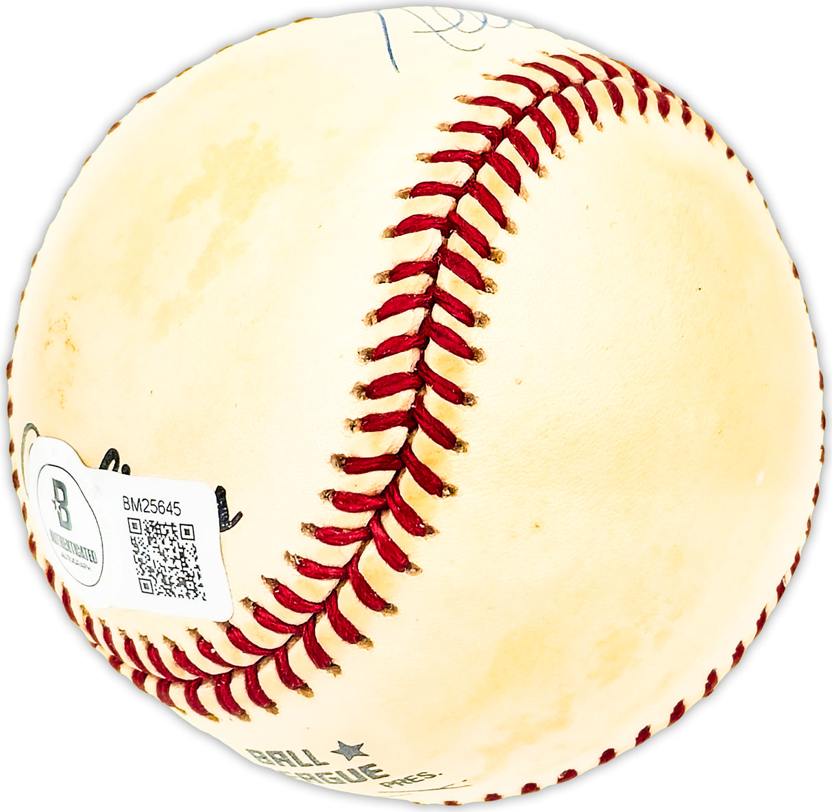 Nelson Nellie Briles Autographed Official NL Baseball St. Louis Cardinals, Pittsburgh Pirates Beckett BAS QR #BM25645