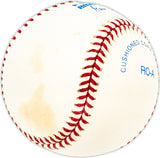Jack Phillips Autographed Official AL Baseball New York Yankees, Detroit Tigers Beckett BAS QR #BM25659