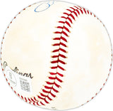 Bobby Tolan Autographed Official NL Baseball Cincinnati Reds, St. Louis Cardinals Beckett BAS QR #BM25660